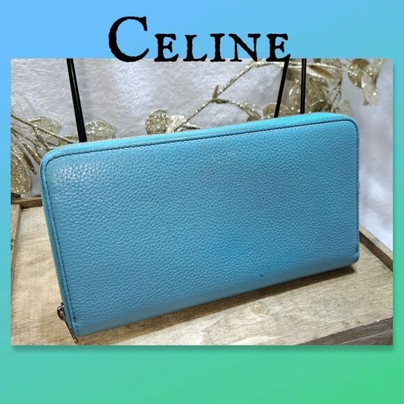 Céline Full Zip Wallet Authentic GORGEOUS - Picture 1 of 14